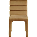  Color_Saddle -- Kai Saddle Velvet Upholstered Dining Chair IMAGE 5