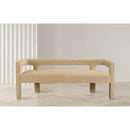  Color_Camel -- Athena Camel Velvet Upholstered Bench IMAGE 2