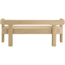  Color_Camel -- Athena Camel Velvet Upholstered Bench IMAGE 3