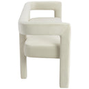  Color_Cream -- Athena Cream Velvet Upholstered Bench IMAGE 5