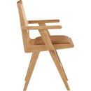  Color_Cognac/ Natural -- Meridian Abby Arm Chair IMAGE 5