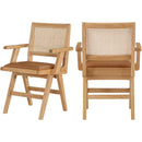  Color_Cognac/ Natural -- Meridian Abby Arm Chair IMAGE 9