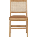  Color_Cognac/ Natural -- Meridian Abby Dining Chair IMAGE 4