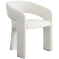  Color_Cream -- Rendition Cream Fabric Upholstered Dining Chair IMAGE 1