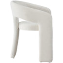  Color_Cream -- Rendition Cream Fabric Upholstered Dining Chair IMAGE 5