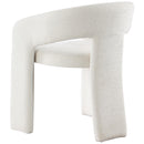  Color_Cream -- Rendition Cream Fabric Upholstered Dining Chair IMAGE 6
