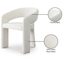  Color_Cream -- Rendition Cream Fabric Upholstered Dining Chair IMAGE 9