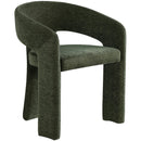  Color_Green -- Rendition Green Fabric Upholstered Dining Chair IMAGE 1