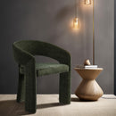  Color_Green -- Rendition Green Fabric Upholstered Dining Chair IMAGE 2