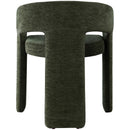  Color_Green -- Rendition Green Fabric Upholstered Dining Chair IMAGE 3
