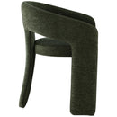  Color_Green -- Rendition Green Fabric Upholstered Dining Chair IMAGE 5