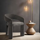  Color_Grey -- Rendition Grey Fabric Upholstered Dining Chair IMAGE 2
