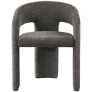  Color_Grey -- Rendition Grey Fabric Upholstered Dining Chair IMAGE 4