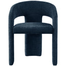  Color_Navy -- Rendition Navy Fabric Upholstered Dining Chair IMAGE 4