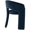  Color_Navy -- Rendition Navy Fabric Upholstered Dining Chair IMAGE 5