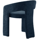  Color_Navy -- Rendition Navy Fabric Upholstered Dining Chair IMAGE 6