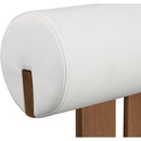  Color_Cream/ Walnut -- Meridian Dario Dining Chair IMAGE 7