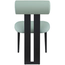Meridian Dario Mint Vegan Leather Dining Chair IMAGE 2