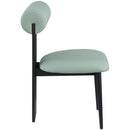 Color_Mint -- Dario Mint Vegan Leather Upholstered Dining Chair IMAGE 5