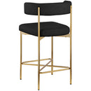  Color_Black/ Gold -- Meridian Rivage Counter Height Stool IMAGE 6
