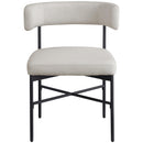  Color_Beige/ Black -- Meridian Rivage Dining Chair IMAGE 4