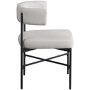  Color_Beige/ Black -- Meridian Rivage Dining Chair IMAGE 5
