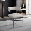  Color_Beige/ Black -- Meridian Rivage Dining Chair IMAGE 7