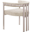  Color_Beige/ Silver -- Meridian Marcello Dining Chair IMAGE 6