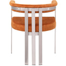  Color_Cognac -- Marcello Cognac Stone Velvet Upholstered Dining Chair IMAGE 3