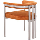  Color_Cognac -- Marcello Cognac Stone Velvet Upholstered Dining Chair IMAGE 6