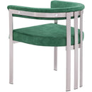  Color_Green -- Marcello Green Stone Velvet Upholstered Dining Chair IMAGE 6
