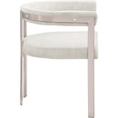  Color_Stone -- Marcello Stone Stone Velvet Upholstered Dining Chair IMAGE 5