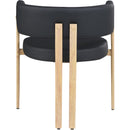  Color_Black/ Natural -- Meridian Gideon Dining Chair IMAGE 2