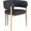  Color_Black/ Natural -- Meridian Gideon Dining Chair IMAGE 3