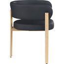  Color_Black/ Natural -- Meridian Gideon Dining Chair IMAGE 5