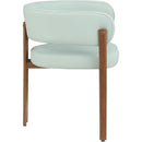  Color_Mint -- Gideon Mint Green Vegan Leather Upholstered Dining Chair IMAGE 5