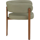  Color_Olive -- Gideon Olive Green Vegan Leather Upholstered Dining Chair IMAGE 5