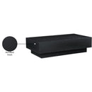  Meridian Otto Black Oak Veneer Coffee Table IMAGE 10