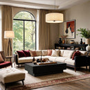 Meridian Otto Black Oak Veneer Coffee Table IMAGE 2