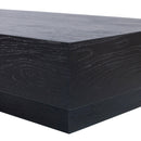  Meridian Otto Black Oak Veneer Coffee Table IMAGE 6