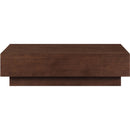  Meridian Otto Brown Oak Veneer Coffee Table IMAGE 3