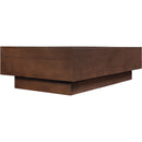  Meridian Otto Brown Oak Veneer Coffee Table IMAGE 4