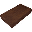  Meridian Otto Brown Oak Veneer Coffee Table IMAGE 5