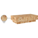  Meridian Otto Natural Oak Veneer Coffee Table IMAGE 10