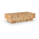  Meridian Otto Natural Oak Veneer Coffee Table IMAGE 1