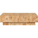  Meridian Otto Natural Oak Veneer Coffee Table IMAGE 3