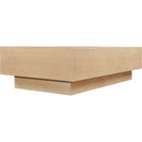  Meridian Otto Natural Oak Veneer Coffee Table IMAGE 4