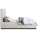  Color_Beige/ Black Size_Full -- Alfie Beige Linen Textured Fabric Upholstered Full Bed IMAGE 4