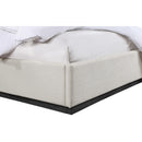  Color_Beige/ Black Size_Full -- Alfie Beige Linen Textured Fabric Upholstered Full Bed IMAGE 6