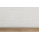  Color_Cream/ Natural  Size_Twin  -- Alfie Cream Linen Textured Fabric Upholstered Twin Bed IMAGE 7